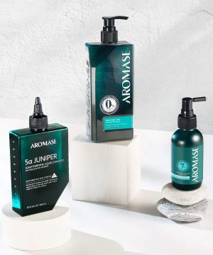 Bộ sản phẩm 3 bước cho tóc rụng và mỏng (Tẩy tế bào chết + dầu gội + xịt dưỡng ẩm)