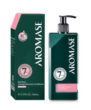 Dầu xả phục hồi tóc khô xơ AROMASE Red Rose Damage Recovery Conditioner 400ml