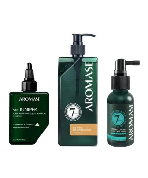 Combo dành cho da đầu dầu, tóc bết: Tẩy tế bào chết - Gội - Xịt dưỡng thảo dược (Type 1)