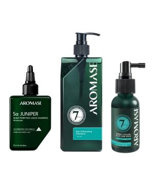 Combo dành cho da đầu dầu, tóc rụng: Tẩy tế bào chết - Gội - Xịt dưỡng thảo dược (Type 2)