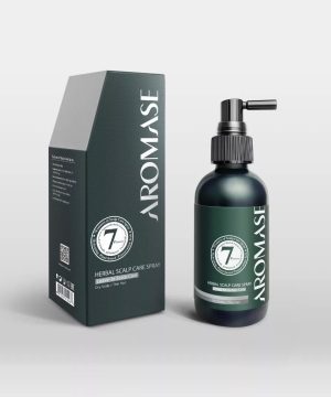 Xịt dưỡng tóc và làm dịu viêm da đầu Aromase Herbal Scalp Care Spray 40ml